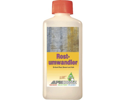 Convertisseur antirouille pour granite 250 ml Antirouille dans une bouteille en plastique pour l''élimination de la rouille
