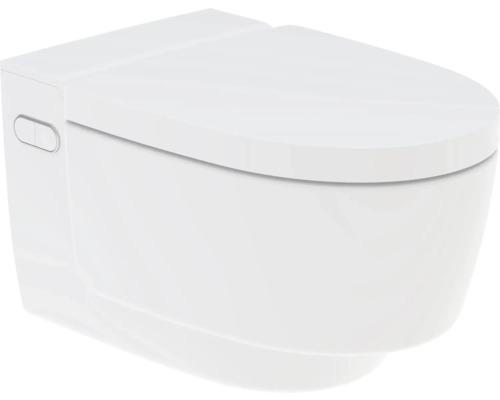 GEBERIT Dusch-WC Komplettanlage AquaClean Mera Comfort weiss 146.210.11.1 Wand-Tiefspülklosett aus Sanitärkeramik