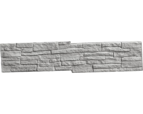 Plaque de clôture en béton Mediterran Nostalgie plaque intermédiaire 144x30x4cm Parement en pierre pour la décoration murale