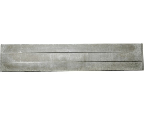 Plaque de clôture en béton Standard Prestige Glatt 200x38,5x3,5cm