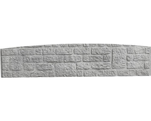 Betonzaunbogenplatte Standard Romania 200x45x3,5cm