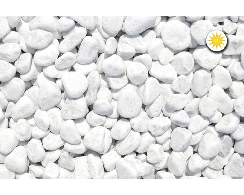 Graviers de marbre de Carrare blanc 25-40 mm 25 kg Graviers de marbre de Carrare blanc 25-40 mm 25 kg