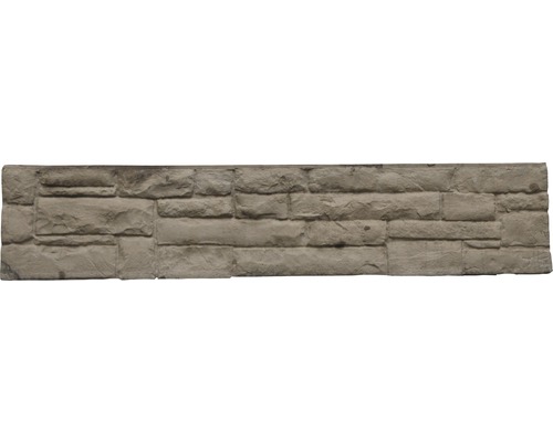 Plaque de clôture en béton Mediterran Rockstone 144x30x4cm