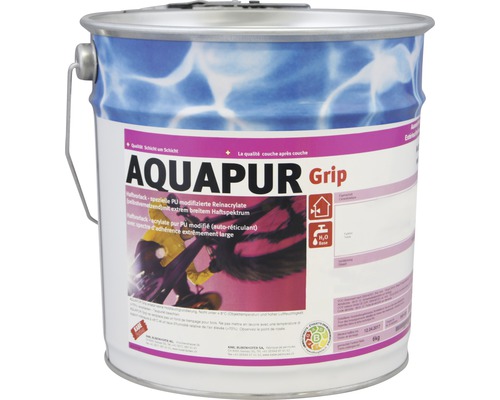 Apprêt d'accrochage KABE Aquapur Grip 6 kg Peinture laquée Aquapur Grip dans un seau métallique