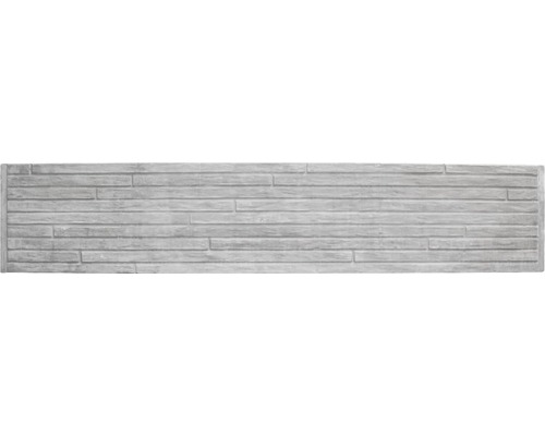 Plaque de clôture en béton Standard Toscana 200x38,5x3,5cm