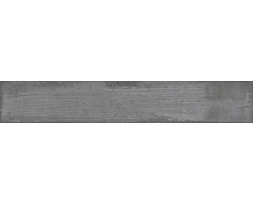 Carrelage de sol gris aspect bois