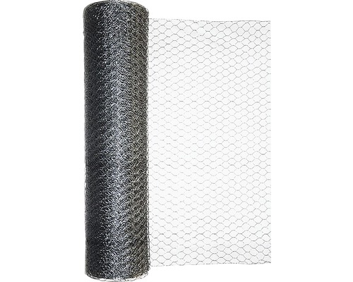 Drahtgeflecht sechseck 13 mm 50 cm, silber verzinkt Rolle Maschendrahtzaun für den Gartenbau