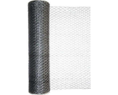 Drahtgeflecht sechseck 13 mm 50 cm, silber verzinkt