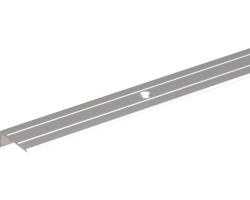 Profilé d'escalier Aluminium argent 24,5 x 20 x 1,5 mm x 1,5 mm , 1 m