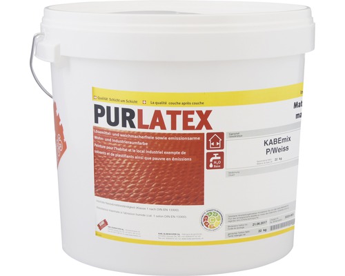 Peinture pour mur et plafond KABE Purlatex mate 20 kg