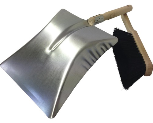 Set de balayette avec pelle en métal et balayette à main