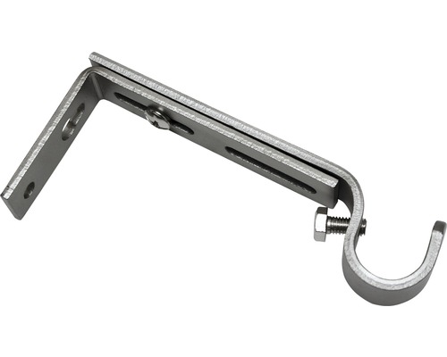 Support mural extractible 1 voie pour Memphis aspect inox Ø 16 mm longueur 10-14 cm 2 pces Support mural extractible 1 voie pour Memphis aspect inox Ø 16 mm longueur 10-14 cm 2 pces