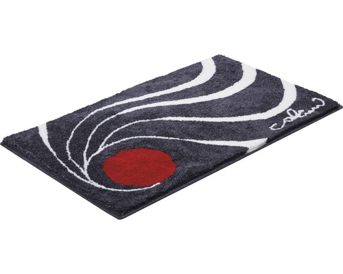 Tapis de bain Grund COLANI 80 cm x 150 cm gris foncé