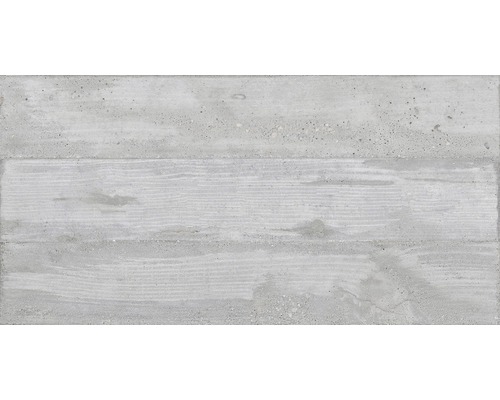 Grès cérame fin carrelage pour sol Studio gris 60x120 cm