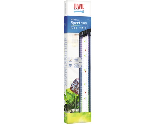 Éclairage d'aquarium JUWEL HeliaLux Spectrum 600 29 W avec alimentation sur secteur env. 59 cm