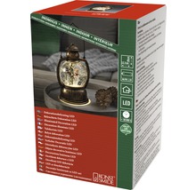 Emballage d''une lanterne boule à neige LED pour l''intérieur