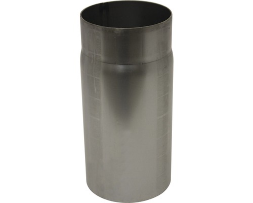 Conduit de poêle Ø 120 mm 0.25 m rétracté brut Raccord de tuyau métallique