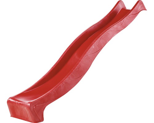 Toboggan à vague AKUBI 300 cm rouge