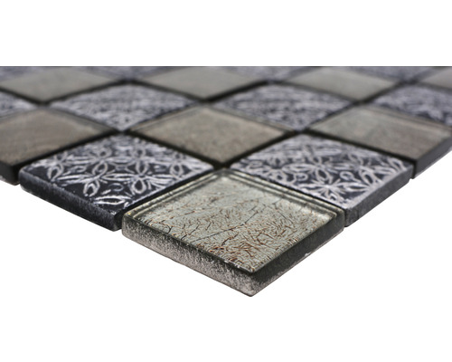 Mosaïque avec aspect verre et pierre