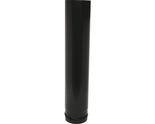 Conduit de poêle à pellets Ø 100 mm 0.5 m noir