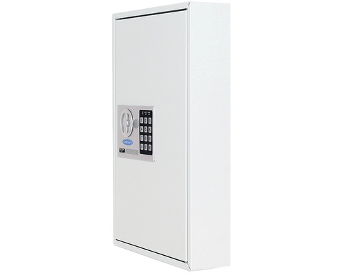 Armoire à clés blanche avec serrure à combinaison