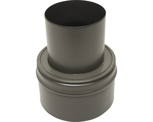 Augmentateur pour poêle à pellets Ø 80 à 150 mm gris fonte