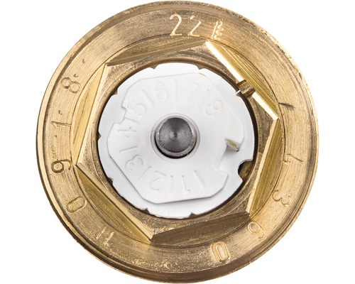 Messing Heizkörper Thermostatunterteil mit einstellbaren Durchflusswerten