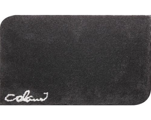 Tapis de bain rectangulaire avec inscription