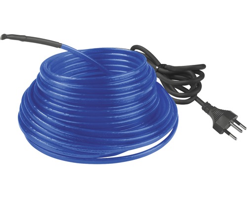 Blaues Heizkabel mit Netzstecker Blaues Heizkabel mit Netzstecker