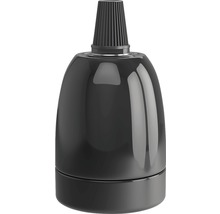 Schwarze Lampenfassung für Leuchtmittel