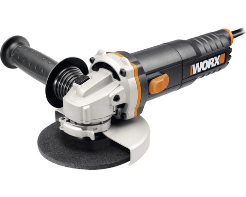 Worx Einhandwinkelschleifer WX712 inklusive Handgriff und 1x Metallschleifscheibe im Koffer