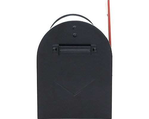 Vue arrière d''une boîte aux lettres