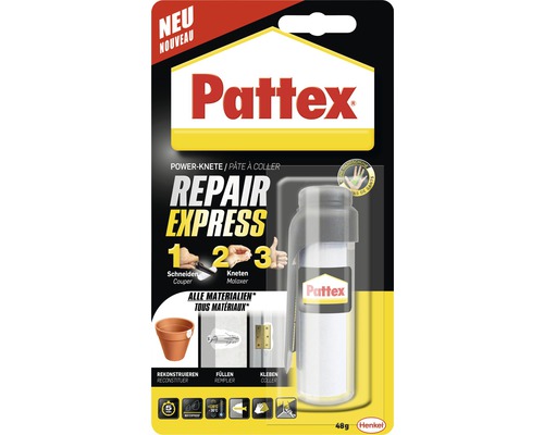 Pâte à réparer blanche Pattex 10g