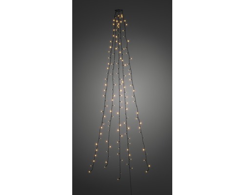 Guirlande lumineuse en forme de sapin de Noël