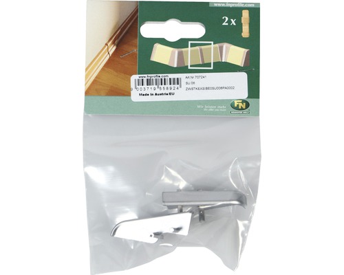 Connecteurs d''angle de plint dans l''emballage