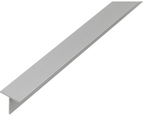 T-Profil Aluminium silber 20 x 20 x 1,5 x 1,5 mm 1 m