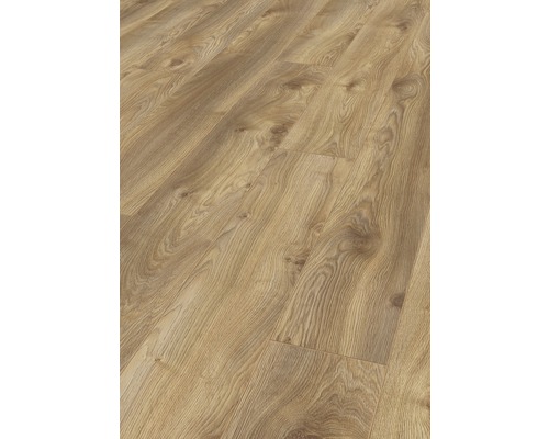 Stratifié posé avec structure en bois