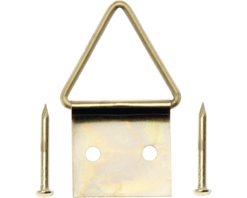 Bilderhaken mit zwei Nägeln