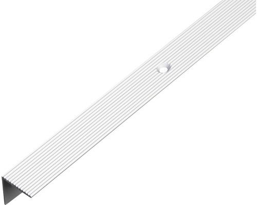 Treppenprofil Aluminium silber 19 x 20 x 1,8 x 1,8 mm 2 m Treppenprofil Aluminium silber 19 x 20 x 1,8 x 1,8 mm 2 m