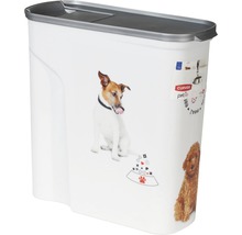 Tonne à nourriture avec motif de chien et couvercle