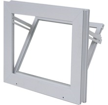 Fenêtre basculante multifonction WOLFA PLUS plastique blanc 1000x600 mm à verre isolant-thumb-0