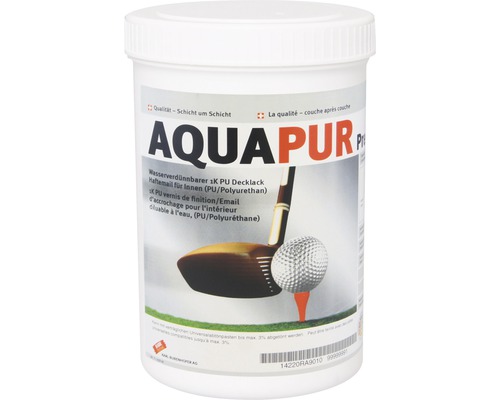 Peinture couvrante KABE Aquapur Premium mat satiné 30 blanche 1 kg