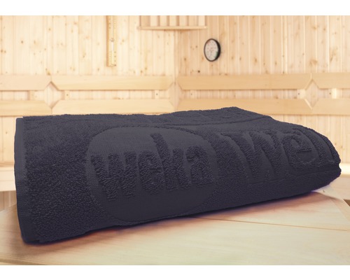 Serviette spéciale pour sauna Weka 70x180 cm anthracite