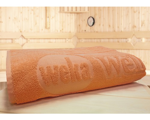 Serviette spéciale pour sauna Weka 70x180 cm mandarine