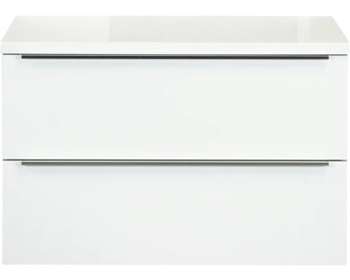 Badmöbel-Set Sanox Pulse 90x58.6 cm weiss hochglanz