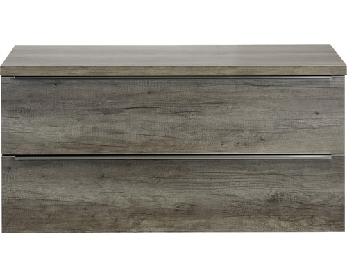 Ensemble de meubles de salle de bains Sanox Pulse Nebraska oak 120x58,6 cm