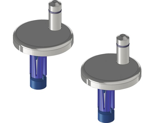 Deux distributeurs d''air comprimé avec fonction de purge