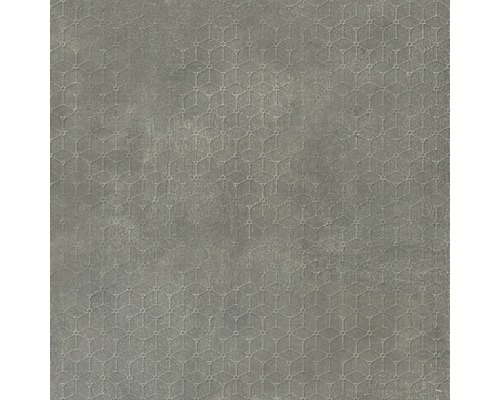 Feinsteinzeug Wand- und Bodenfliese Suite Inserto Cube cemento 60x60 cm
