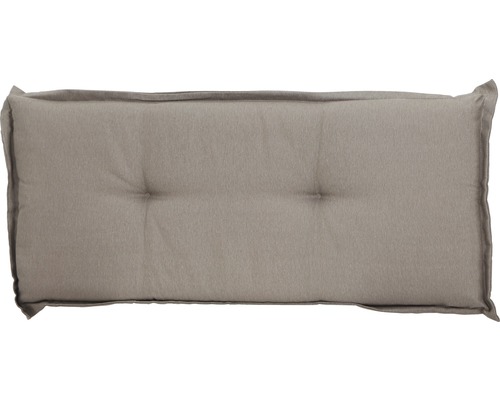 Bankauflage Madison Panama 110 x 48 cm Baumwolle Polyester hellgrau-beige