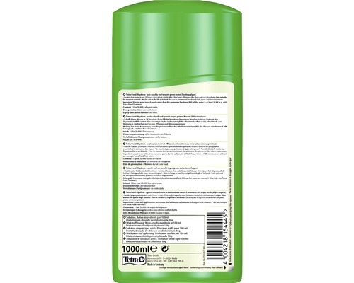 Tetra Pond Algosol pour lutter contre les algues vertes dans les bassins, 1000 ml